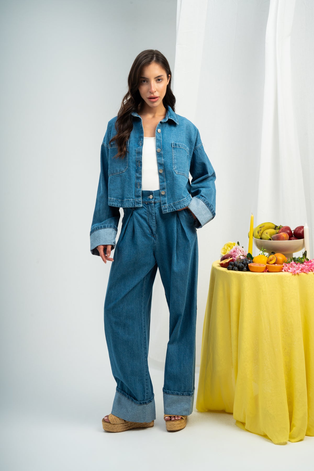 Oversized Denim Set