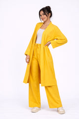 Cozy Set-mustard