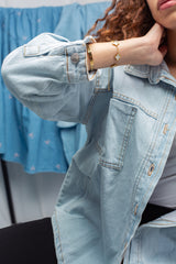 Classic blue denim jacket 