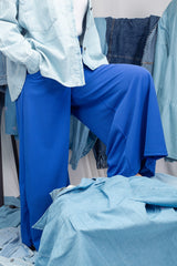 Royal blue loose modest 
