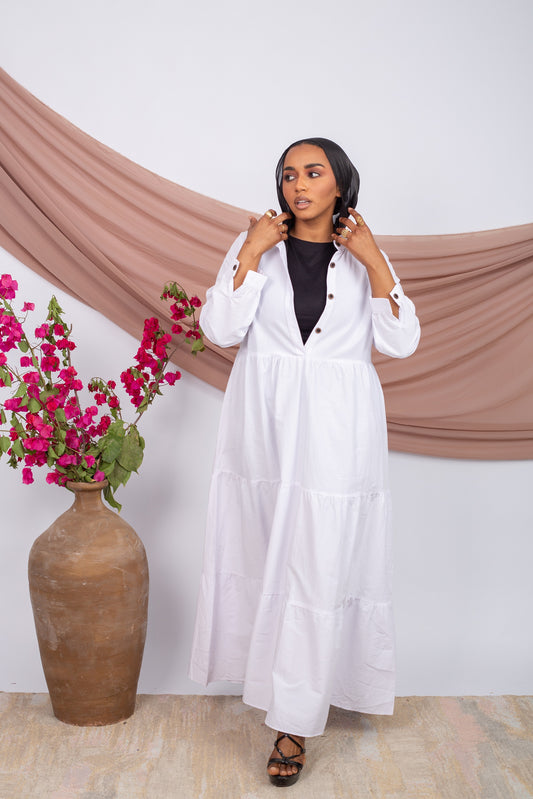 Outgoing Dress -White