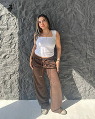 Relaxed Wide-Leg Sweatpants