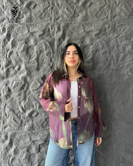 Bloom Cotton Chiffon Shirt