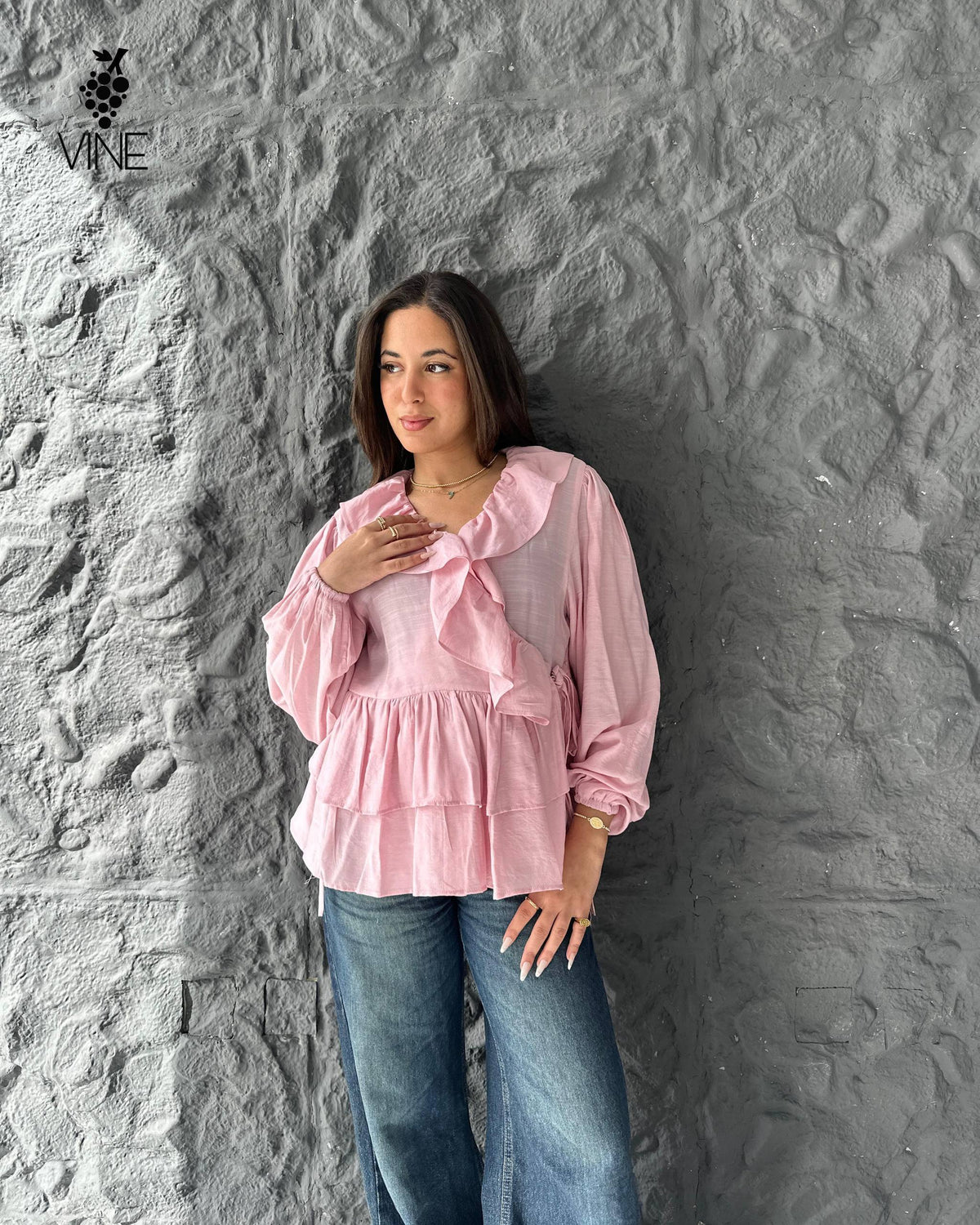 Ruffle Blouse