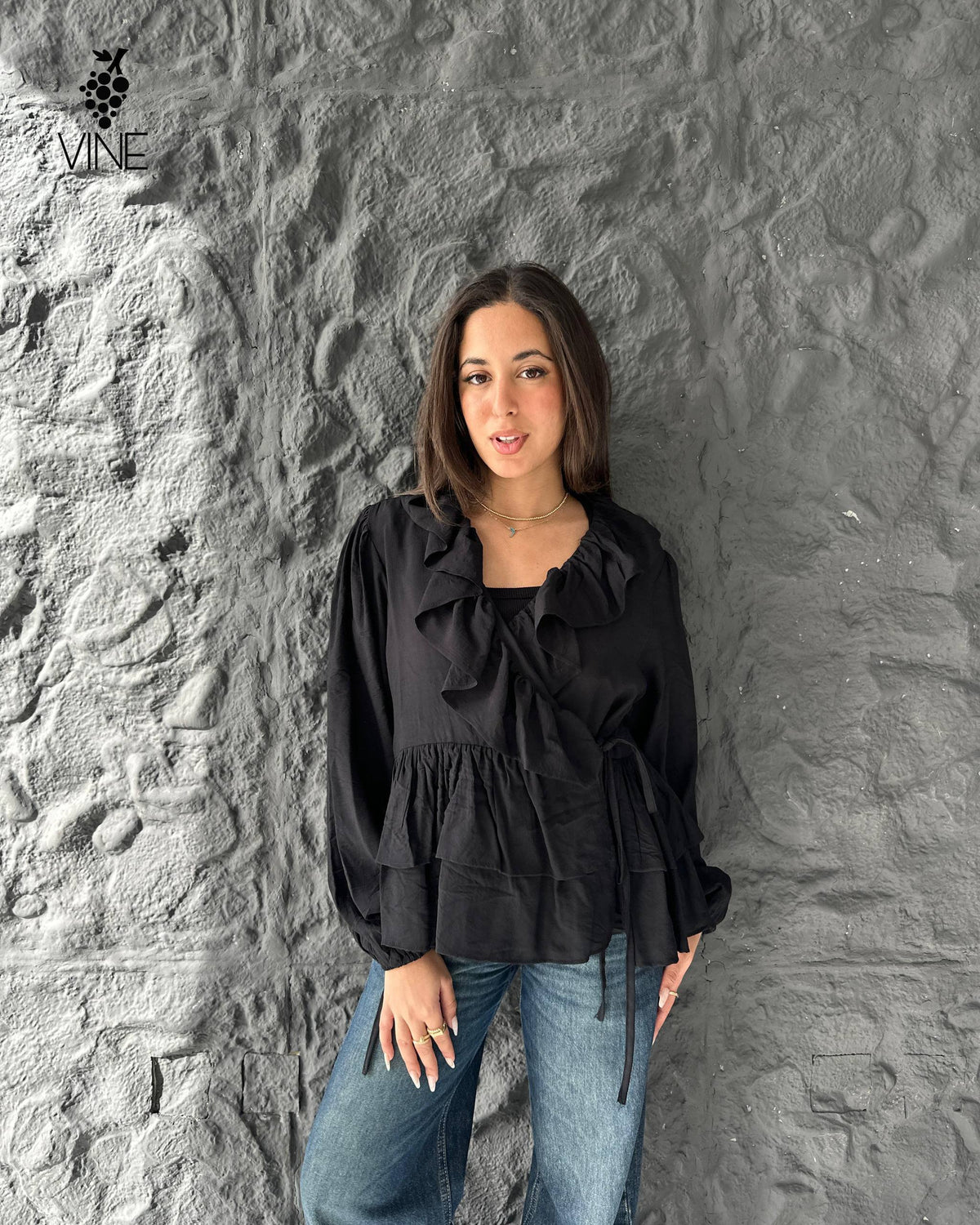 Ruffle Blouse