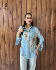 Luna Satin Shirt