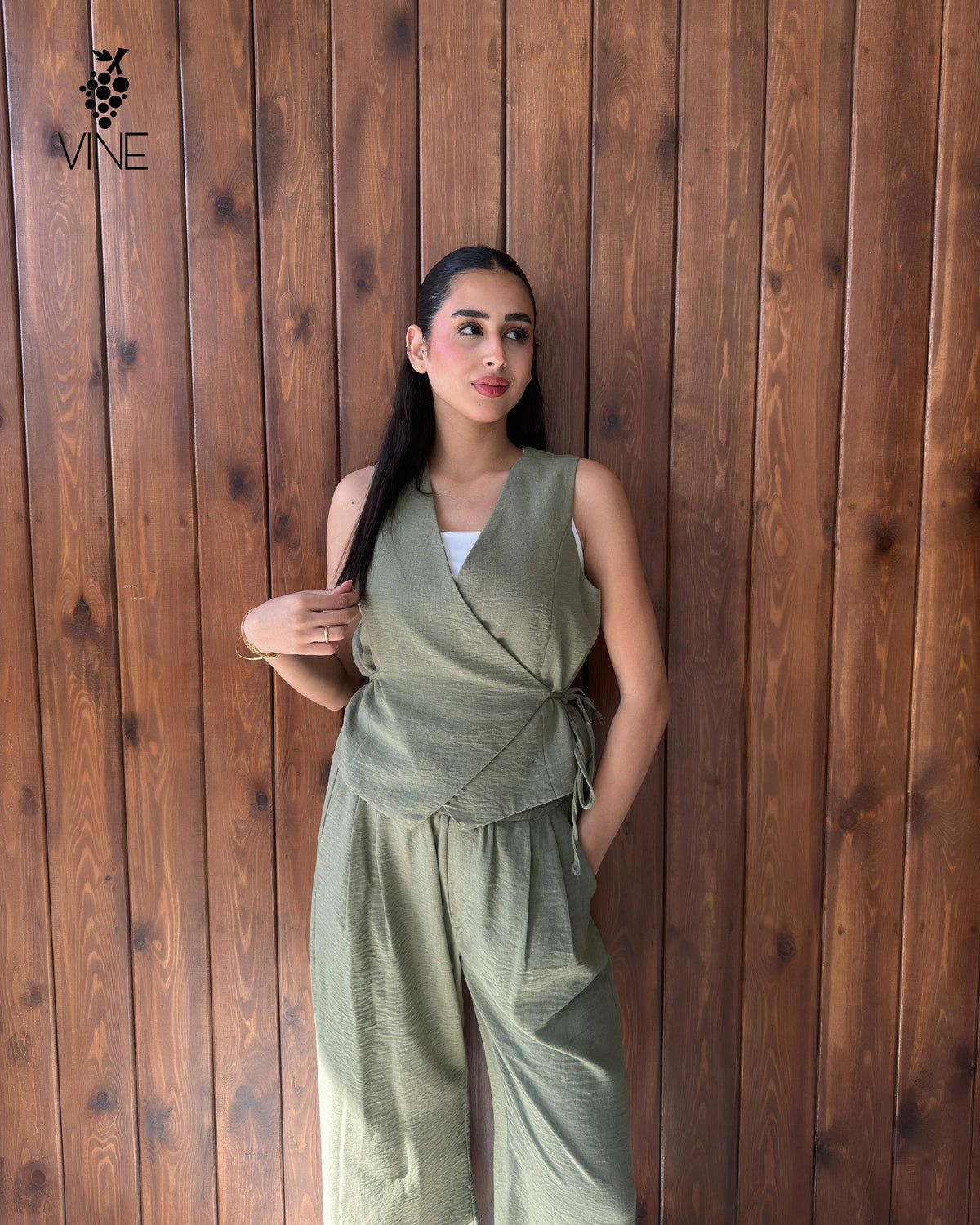 Ivory Linen Set