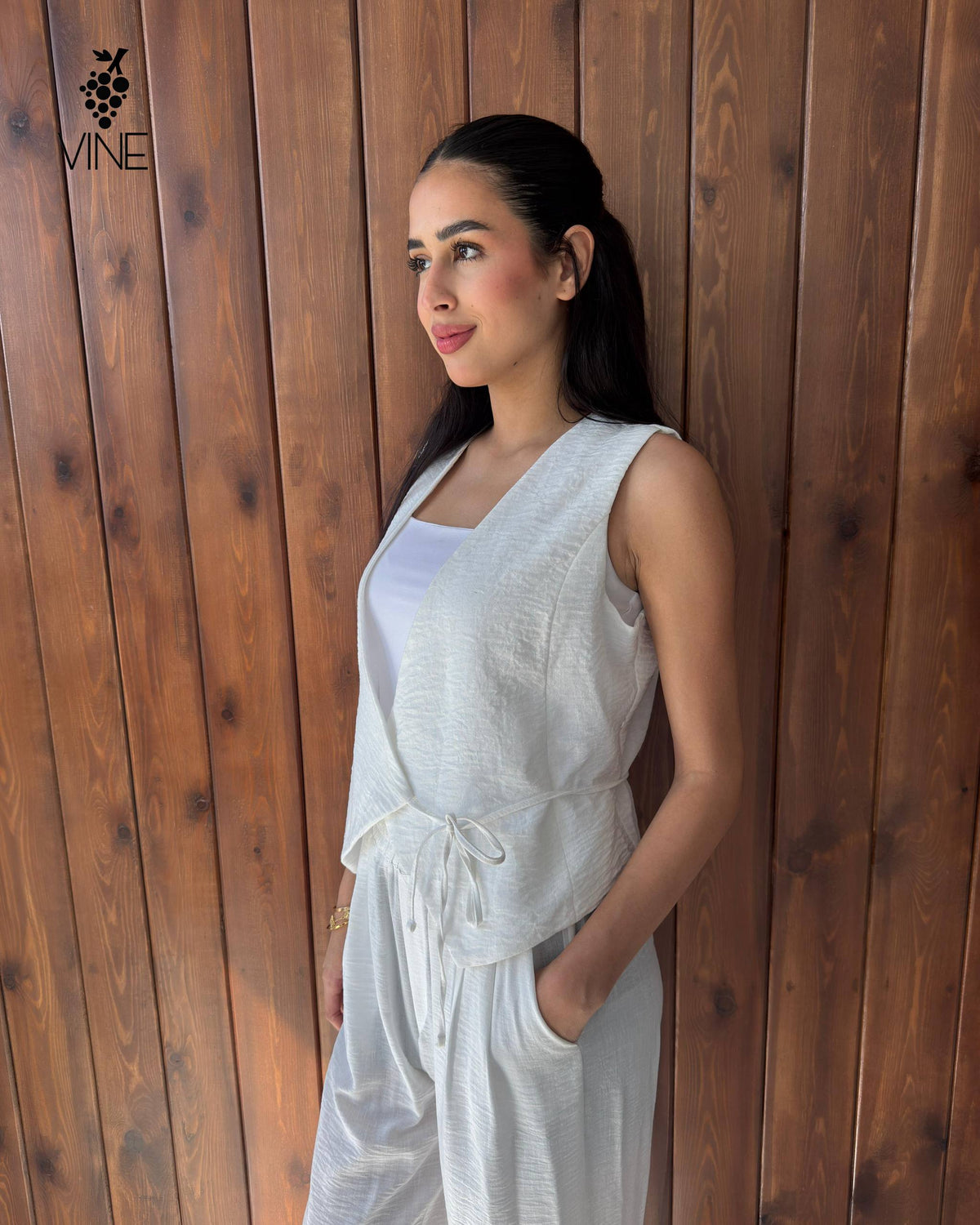 Ivory Linen Set
