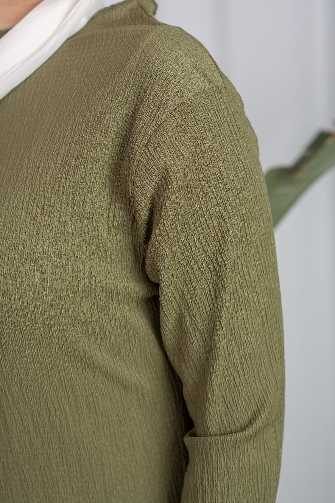 Long-Sleeve Maxi Dress 