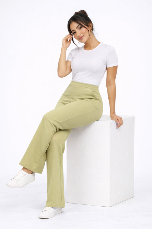 Sleek Fit Pants_Mint Green