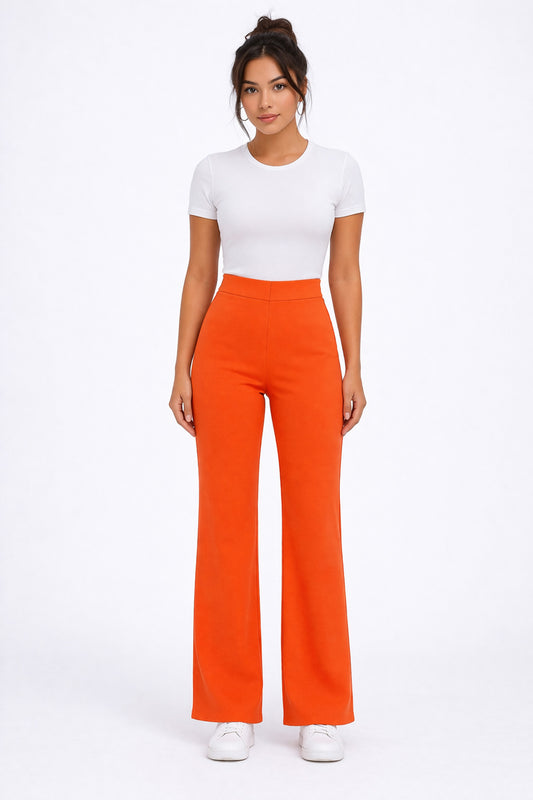 Sleek Fit Pants_Orange