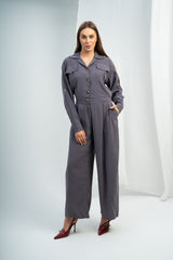 Gabardine Jumpsuit