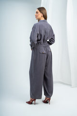 Gabardine Jumpsuit