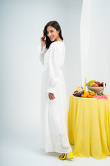 Lace Linen Dress