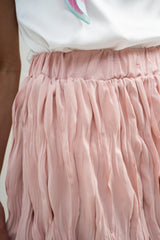 Crush Chiffon Skirt