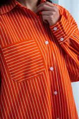 Stripe Poplin Shirt