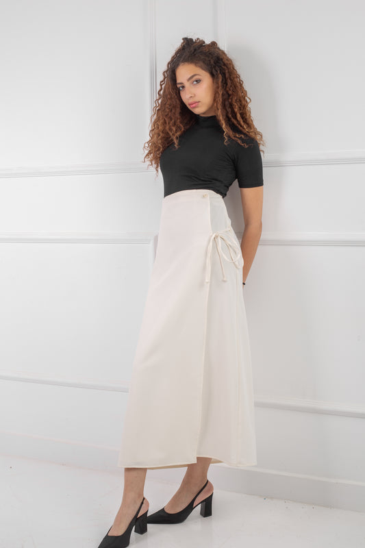 Wrap Skirt _ White