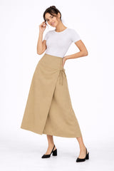 Wrap Skirt _ Beige
