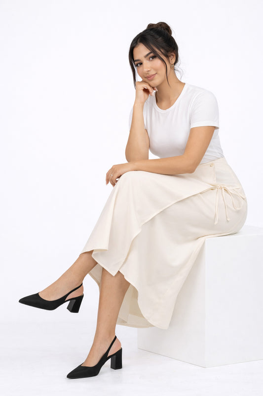 Wrap Skirt _ White