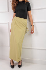 Wrap Skirt _ Beige