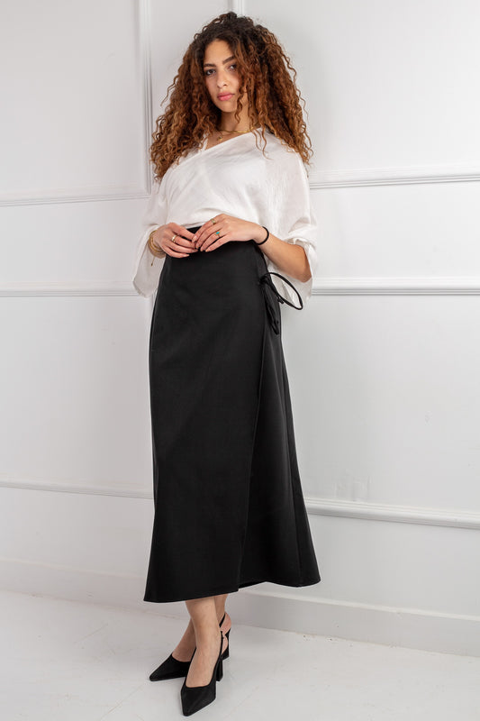 Wrap Skirt _ Black