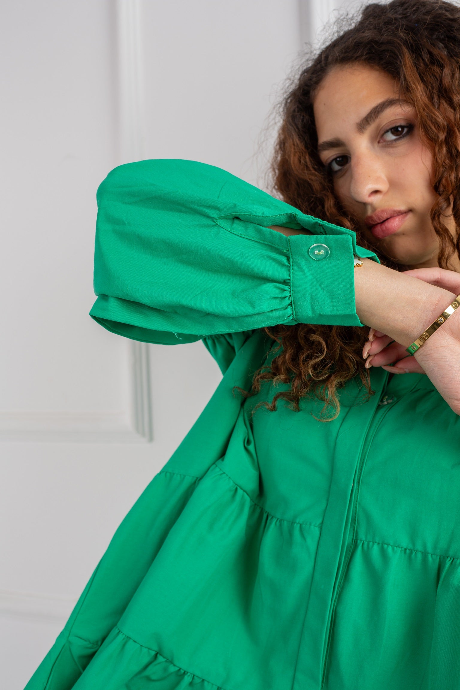 Dolce Chemise in Green – elegant
